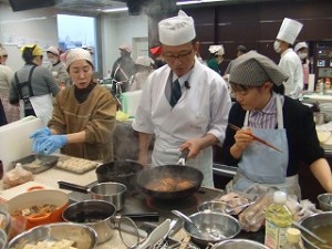 飯 聡 先生の指導の様子