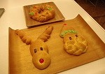 できあがったクリスマスパン