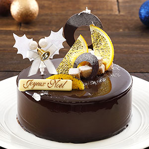 プレミアムノエル「一から作るクリスマスケーキ、ベリーのムースとピスタチオ」