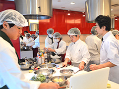 宇都宮短期大学附属高等学校 日本料理講習会